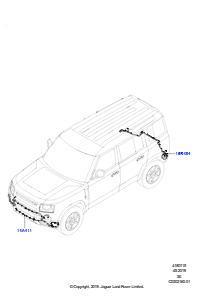 15AA Kabelstrang - Karosserie u. Heck L663 NEW DEFENDER 2020 > (L663)