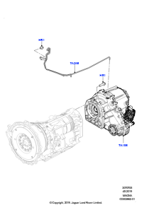 05H Gehäuse Verteilergetriebe L663 NEW DEFENDER 2020 > (L663),2.0L I4 DSL HIGH DOHC AJ200