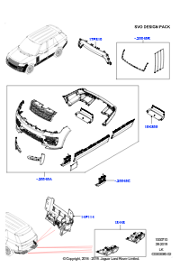 10C KAROSSERIE-STYLINGELEMENTE - AUSSEN L405 RANGE ROVER 2013 - 2022,Normaler Radstand