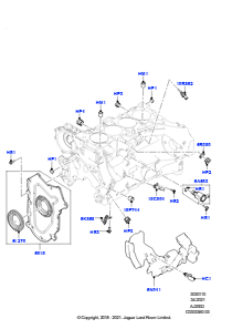 10AF Zyl.block/Verschlußstopfen/Deckel L663 NEW DEFENDER 2020 > (L663),2.0L I4 DSL HIGH DOHC AJ200