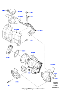 25AC Turbolader L551 NEW RANGE ROVER EVOQUE 2019 > (L551),Werk Halewood