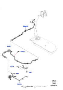 10AC Kraftstoffleitungen L551 NEW RANGE ROVER EVOQUE 2019 > (L551),Werk Halewood