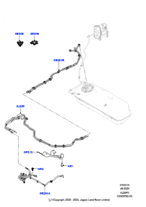 10AC Kraftstoffleitungen L551 NEW RANGE ROVER EVOQUE 2019 > (L551),Werk Halewood