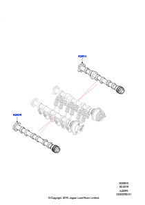 10AB Nockenwelle L551 NEW RANGE ROVER EVOQUE 2019 > (L551),Werk Halewood