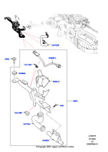 19E Auxilliary Circulation Coolant Pump L494 RANGE ROVER SPORT 2014 - 2022 (L494),Elektrische Zusatzkühlmittelpumpe