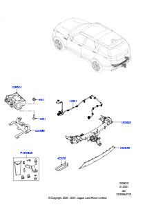 15E ABSCHLEPPAUSRÜSTUNG L462 DISCOVERY 5 2017 > (L462),(+)"AUS/NZ"