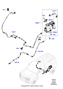 13C Aktivkohlebehälter L663 NEW DEFENDER 2020 > (L663),5,0 Benzin AJ133 DOHC CDA