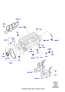 10AC Zyl.block/Verschlußstopfen/Deckel L460 NEW RANGE ROVER 2022 > (L460),3,0 l AJ20D6 Diesel High