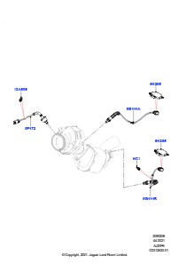 08AH Abgassensoren und Module L460 NEW RANGE ROVER 2022 > (L460),SULEV-Anforderungen