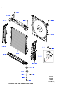 15AK Kühler/Ausgleichbehälter L461 NEW RANGE ROVER SPORT 2023 > (L461),3,0 l AJ20P6 Benzin-PHEV