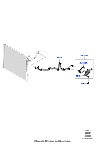 12AD Kraftstoffkühler L460 NEW RANGE ROVER 2022 > (L460),3,0 l AJ20D6 Diesel High