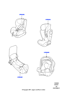 35AB KINDERSITZ L551 NEW RANGE ROVER EVOQUE 2019 > (L551),Gebaut in Brasilien