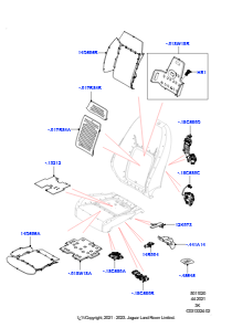 20AB Polster, Verkl. & Heiz. - Vorders. L460 NEW RANGE ROVER 2022 > (L460)