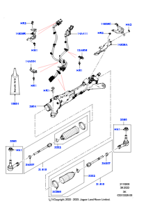 05AA Lenkgetriebe L460 NEW RANGE ROVER 2022 > (L460),Rechtslenker