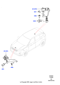 30AC Höhe und adaptive Dämpfungssteuerung L551 NEW RANGE ROVER EVOQUE 2019 > (L551),Gebaut in Brasilien