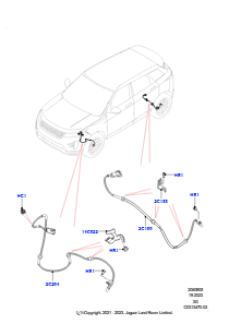 05AF Antiblockiersystem L551 NEW RANGE ROVER EVOQUE 2019 > (L551),Gebaut in Brasilien