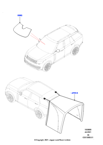 55AB TOURING-ZUBEHÖR L460 NEW RANGE ROVER 2022 > (L460)