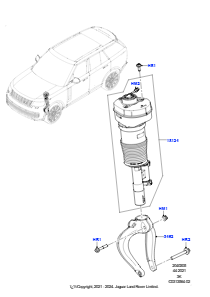 05 Federbeine/Vorderfedern L460 NEW RANGE ROVER 2022 > (L460)