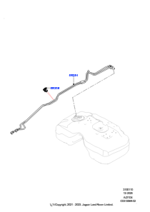 10AG Kraftstoffleitungen L551 NEW RANGE ROVER EVOQUE 2019 > (L551),Gebaut in Brasilien