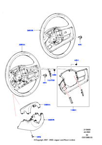 05AA Lenkrad L460 NEW RANGE ROVER 2022 > (L460)