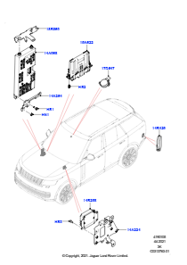 05AA Module u. Sensoren - Fahrzeug L460 NEW RANGE ROVER 2022 > (L460)
