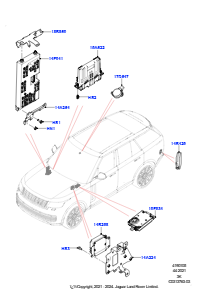 05AA Module u. Sensoren - Fahrzeug L460 NEW RANGE ROVER 2022 > (L460)