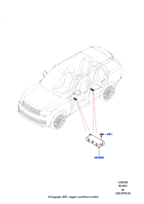 05AC Module u. Sensoren - Fahrzeug L460 NEW RANGE ROVER 2022 > (L460)