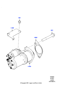 05AD Anlasser L460 NEW RANGE ROVER 2022 > (L460),3,0 l AJ20P6 Benzin-PHEV