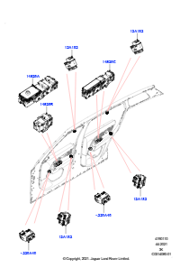 10AD Schalter L460 NEW RANGE ROVER 2022 > (L460)