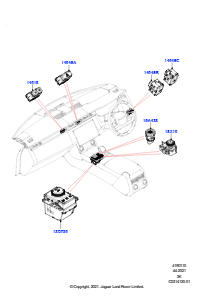 10AE Schalter L460 NEW RANGE ROVER 2022 > (L460)
