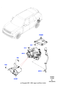 05AA Kompressor - Luftfed. u. Leit. L460 NEW RANGE ROVER 2022 > (L460)