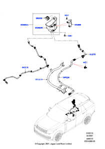 13AC Aktivkohlebehälter L460 NEW RANGE ROVER 2022 > (L460),4,4 V8-Turbobenziner (NC10)