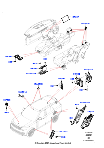05 Audio-Ausstattung - Prod.ausf. L460 NEW RANGE ROVER 2022 > (L460)
