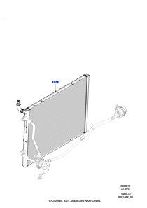 15AB Kühler/Ausgleichbehälter L460 NEW RANGE ROVER 2022 > (L460),4,4 V8-Turbobenziner (NC10)