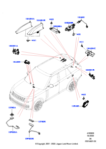 05 Antenne L460 NEW RANGE ROVER 2022 > (L460)