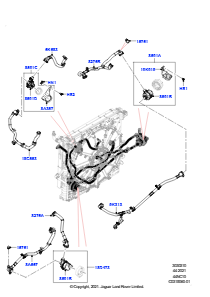 10AB Wasserpumpe L461 NEW RANGE ROVER SPORT 2023 > (L461),4,4 V8-Turbobenziner (NC10)