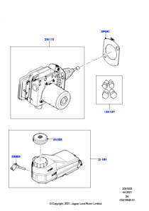 05AA Bremsen- und ABS-Pumpe L460 NEW RANGE ROVER 2022 > (L460)