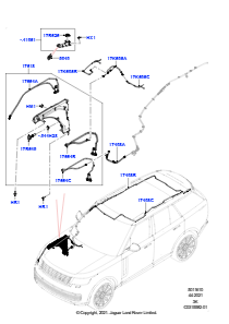 10 Scheibenwaschanlage L460 NEW RANGE ROVER 2022 > (L460)