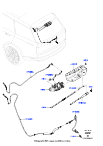 20 Heckscheibenwisch-/-waschanlage L460 NEW RANGE ROVER 2022 > (L460)