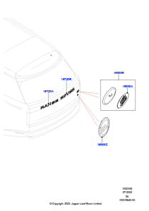 05AB Schriftzüge L460 NEW RANGE ROVER 2022 > (L460)