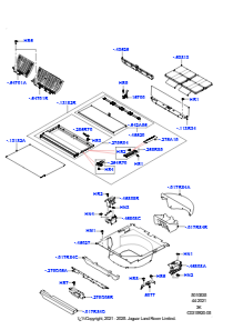 35AB Laderaumverkleidung L460 NEW RANGE ROVER 2022 > (L460),Vielseitiger Laderaumboden