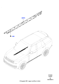 30AA Fußboden vorn - Bodenseite L460 NEW RANGE ROVER 2022 > (L460)