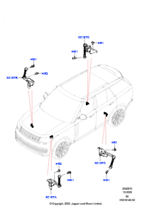 10 Steuerung/Elektrik, Luftfederung L460 NEW RANGE ROVER 2022 > (L460)