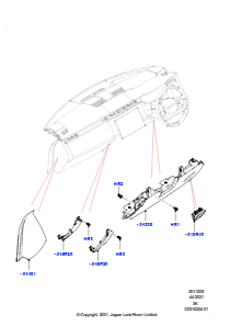 05AD Instrumententafel L460 NEW RANGE ROVER 2022 > (L460)