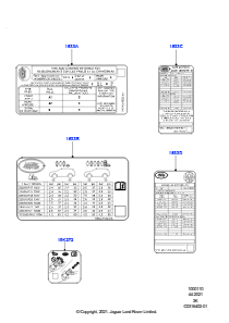10AD Etiketten L460 NEW RANGE ROVER 2022 > (L460)