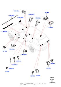 15 Innenleuchten L460 NEW RANGE ROVER 2022 > (L460)