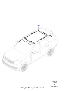 15AB Kabelstrang - Karosserie u. Heck L460 NEW RANGE ROVER 2022 > (L460)