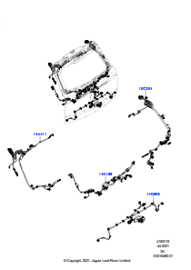 15AC Kabelstrang - Karosserie u. Heck L460 NEW RANGE ROVER 2022 > (L460)