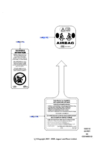 10AG Etiketten L460 NEW RANGE ROVER 2022 > (L460)