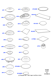 05 Abdeckstopfen - Karosserie L460 NEW RANGE ROVER 2022 > (L460)